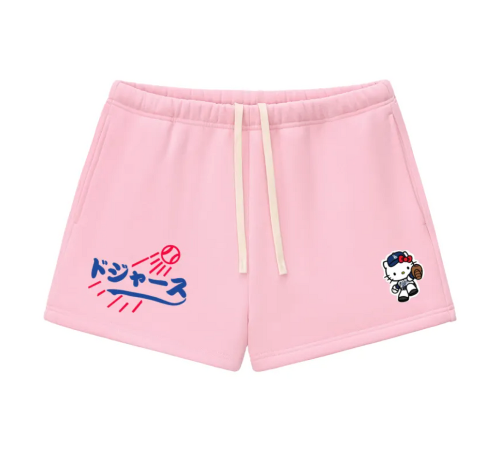 HELLO KITTY LA DODGERS SHORTS