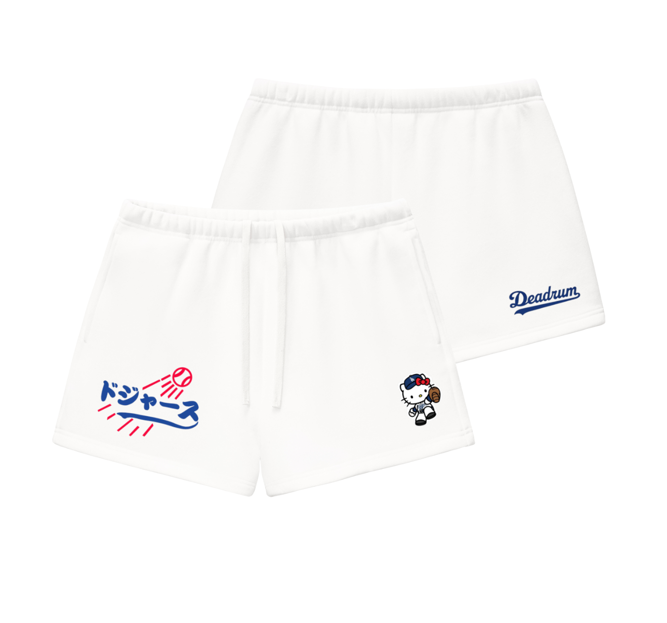 HELLO KITTY LA DODGERS SHORTS