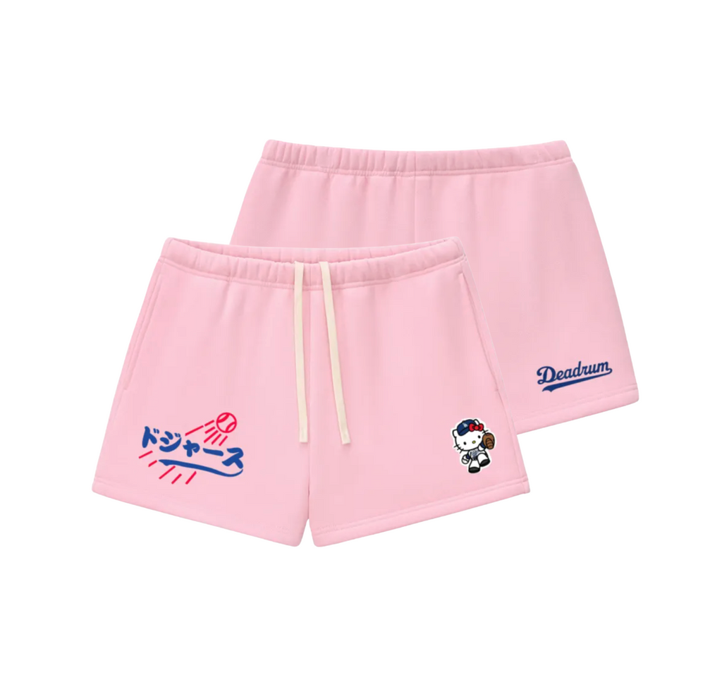 HELLO KITTY LA DODGERS SHORTS